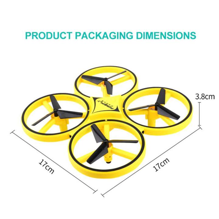 Wrist Control Watch Drone 360 Rotation
