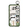 Soft case Cartoon Phone Case For Xiaomi Redmi 10X 5G Durable Wrist Strap Shockproof Anti-knock Phone Holder Anti-dust. 
