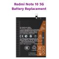 Redmi Note 10 5G Battery Replacement with 5000mAh Capacity, Mi BN5A Lithium Cell Battery for Redmi Note 10 5G. 
