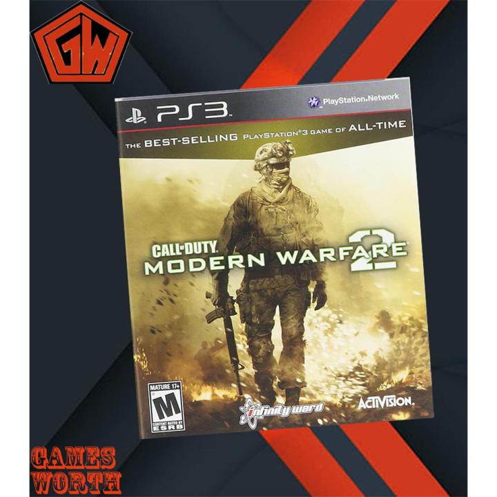 PLAYSTATION 3 DVD CALL OF DUTY MODERN WARFARE 2 PS3 GAME