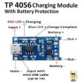 TP4056 Lithium Battery 18650 Charger Module 1A With Battery Protection BMS. 