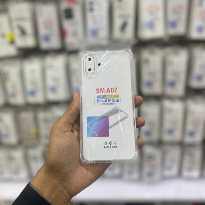 Samsung Galaxy A07 Back Cover Soft Shockproof Jelly Back Cover ...