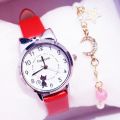 Primary School Student Fashion Girl Watch Cute Little Girl Watch Kids Cartoon Children Quartz Electronic Watch Girl Watch. 