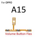 Power ON OFF Mute Switch Control Key Volume Button Flex Cable Parts For OPPO A12 A12e A15 A15s A16 A16e A16K A16s A17 A17k. 