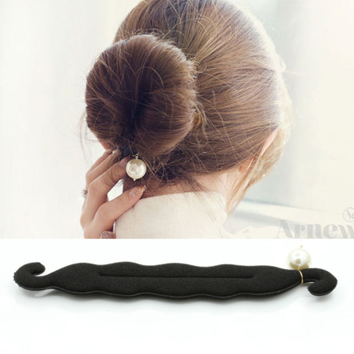 Korean Style New Hair Accessories Head Accessories Japan and South Korea Hair Band Bun Bud-like Hair Style Princess Hairstyle Updo Tools