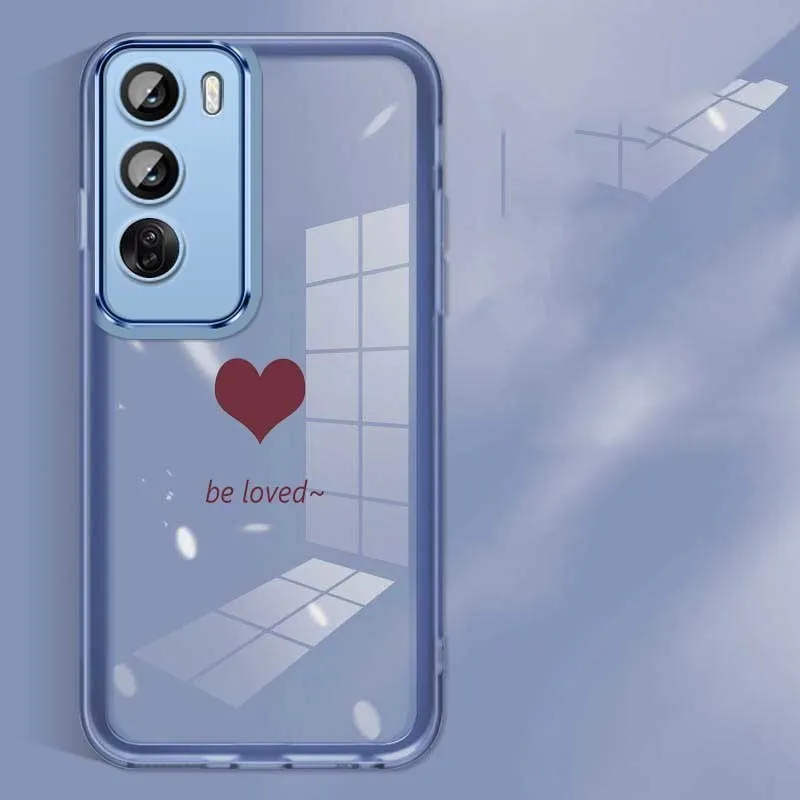 HAOYE Handyhülle Für OPPO Reno 12 5G Pro – Farbverlauf TPU, Stoßfest & Mit Kameraschutz