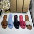 Women Fashion Luxurious Fairy Style Glamour Turkish Style Detail Faux Suede Slide Sandals Elegance Casual Flat Slippers Comfortable and Stylish for Any Occasion for Summer White, Pink, Black, Sky Blue, Brown, Red. 