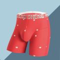 Large Size Underpants Male Breathable Long Leg Boxer Shorts Mens Panties Fashion Sports Running Lengthen Boxers Underwear. 