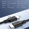 Ugreen USB C to USB Type C for Samsung S20 PD 60W Cable for MacBook iPad iPhone 15 Quick Charge 3.0 USB-C Fast USB Charge Cord Girlymax Store. 