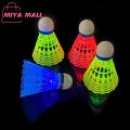 MIYA MALL Stable Flight Badminton Shuttle Led Badminton Shuttlecocks Glow in the Dark Night Play Set for Windproof Lighting 3/4/8 Pcs Long-lasting Nylon Shuttlecocks Favorite Luminous Badminton Shuttlecock. 