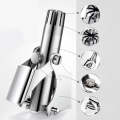 Mini Portable Stainless Steel Manual Nose Hair Trimmer. 