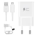 Mobile phone charger  Samsung EP-TA20EWE  Fast Charger  Micro USB Cable-White. 