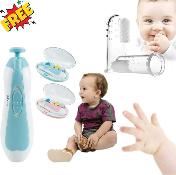 6%20in%201%20Electric%20Baby%20Nail%20Trimmer%20with%20LED%20Light%20%E2%80%93%20Safe%20&%20Gentle%20Nail%20File%20Kit%20for%20Newborns,%20Infants%20&%20Toddlers%20%E2%80%93%20Portable%20Baby%20Nail%20Clippers%20and%20Manicure%20Set%20with%206%20Grinding%20Heads%20%E2%80%93%20Quiet%20Motor,%20USB%20Rechargeable%20Nail%20Cutter%20Machine%20for%20Babies%20-%20Image%202
