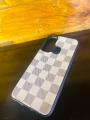 Huawei Hot 11 Fashion Texture Grid Leather Back Cover. 