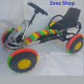 Racing Car Baby Pedal Driven Car Starring Pedal Car With Big Colorful Fomic Big Tyres in Random Color. 