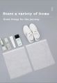Pack of 05 -  Non-woven Shoe Bag Drawstring Storage Bag Small White Shoes Dustproof and Yellow Proof Air Drying Bag Travel Shoe Cover. 