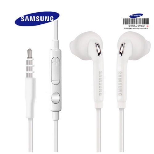 100% Original Samsung EO-EG920 Earphone In-ear With control Speaker Wired 3.5mm  headsets With Mic 1.2m In-ear Sport Earphones,Samsung Original Handfree With a Built in Microphone Best Sound Quality