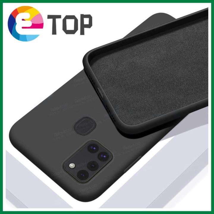 【ETOP】 For samsung a21s Case   Silicone Cover case For samsung galaxy a21s a 21 a21 s 21s a217F shockproof Bumper Soft phone coque