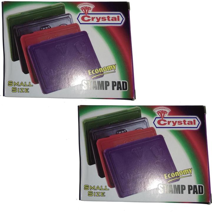 Crystal Stamp Pad Economy Pack (2 Pcs)