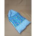 Hoody Travel Bed for Babies Blue/Pink. 