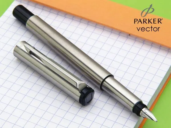 Parker%20Vector%20Stainless%20Steel%20Fountain%20Pen%20-%20Image%205