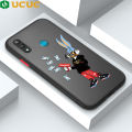 UCUC for Huawei Y7 2019 Y7 Prime 2019 Back Cover Personality Supreme Boys Frosted Transparent Hard Phone Case Thin Shockproof Full Cover Camera Protect Case. 