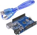 Arduino Uno R3 Smd Board Kit Without Usb Cable. 