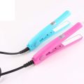 Mini Ceramic Hair Straightener Curler Flat Iron Curling Iron Curly Hair Iron Hair Straightener Brush Flat Iron Styling Tool. 
