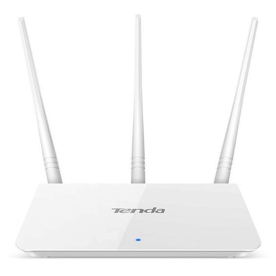 Tenda F3 Wireless WIFI Router  - Version 6 & 8, 300Mbps Wi-Fi Repeater Booster Extender, 4 RJ45 Ports, Home Network, IP-Based Bandwidth Control"
