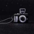 Retro Punk Flash Camera Pendant Necklace/Glow Sounding Mini Kids Toy Nnecklet. 