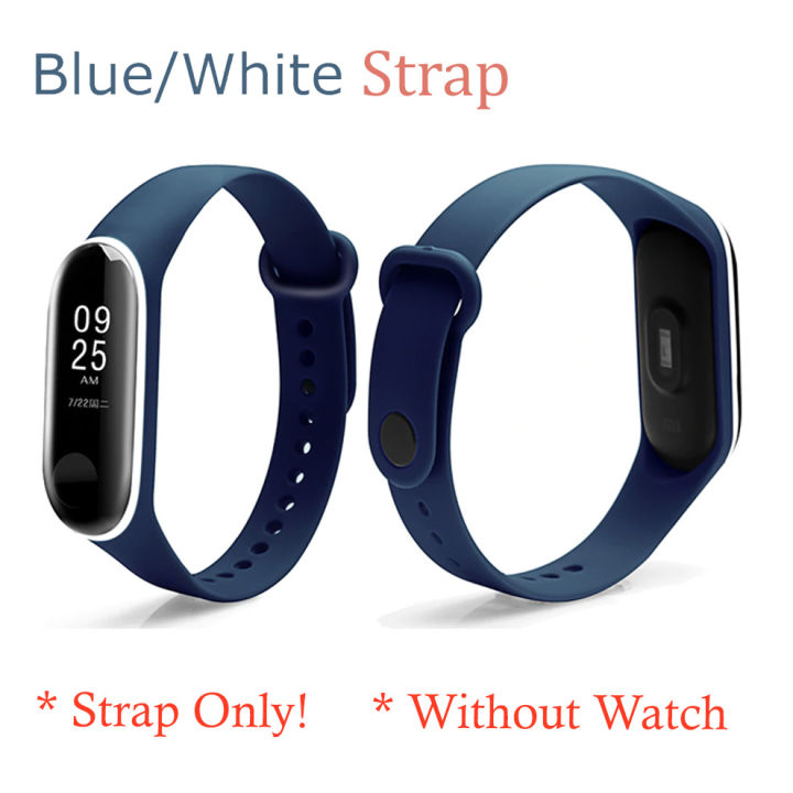 HIGH%20Quality%20Strap%20(BLUE%20WHITE)%20For%20Mi%20Band%204%20+%20FREE%20SCREEN%20PROTECTOR%20-%20Image%203