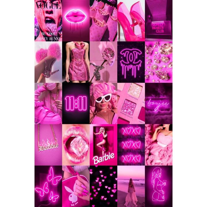 21 pink aesthetic phto cards  latest photocards of your choice for wall decor