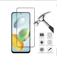 infinix Hot 50i Tempered Glass Full Coverage Glass Film For infinix Hot 50i 2 in 1 Screen Protector and Camera Lens Glass Protector. 