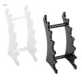 6 Rows Pencil Display Holder Stand Brush Rack Desk Decoration. 