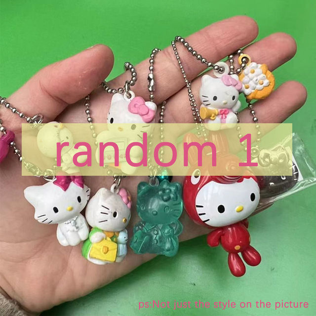 Anime Figure Cartoon Hellow Kittys Cinnamoroll Kuromi Mellody Action
