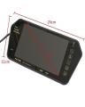 7″ - Full - HD - MP5 - LED - Mirror - Monitor. 