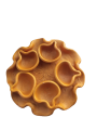 Clay Lamp / Dewa / Charag Plate with 5 Lamps. 