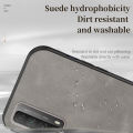 AnDyN Sheepskin Lambskin Case For Huawei Y7A Luxury Leather Phone Case Soft TPU Silicone Back Cover Lens Protect Shockproof Casing. 