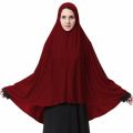 Long Hijab Prayer Scarf Full Coverage Namaz and Modest Wear. 