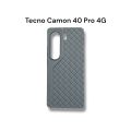 Tecno Camon 40 Pro 4G Cover Soft Matte Silicone Puffer Down Jacket Style Box Design Camera Protection Back Case for Tecno Camon 40 Pro 4G. 