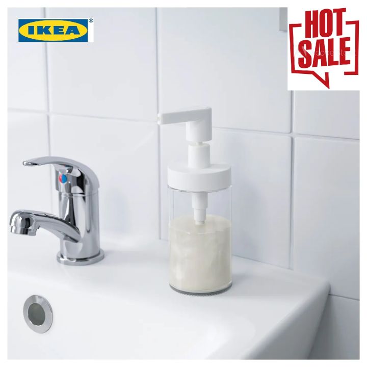 IKEA%20TACKAN%20Washroom,%20bathroom%20&%20kitchen%20Target%20Glass%20soap%20dispenser%20%E2%80%93%20Liquid%20soap%20container%20&%20dispenser%20-%20Image%203