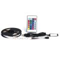 LED Strip Lights, 2Meters  Dimmable LED Light Strips Multi Color Changing with Remote Control TV Backgrounds Light 5V USB Backlight Kit for Kitchen Bedroom Waterproof 90 LED Light Strip (2 meters, RGB). 