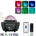 New Star Light Projector, Galaxy Light Projector With Ocean Wave, Music Bluetooth Speaker, Remote Control, Adjustable Brightness, Ideal Gift For Friends, Living Room, Decor, Bedroom, Christmas, Birthday Party Decoration. 