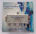SUPER GOLDEN LAZER 4-WAY SPLITTER. 
