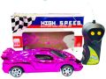 High Speed Scale Size Radio Control Car 2 Channel Metalic Color Speed Racing Car 6 INCH SIZE. 
