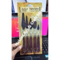 Artist Palette Painting Knife Set of 5 (Stainless Steel). 