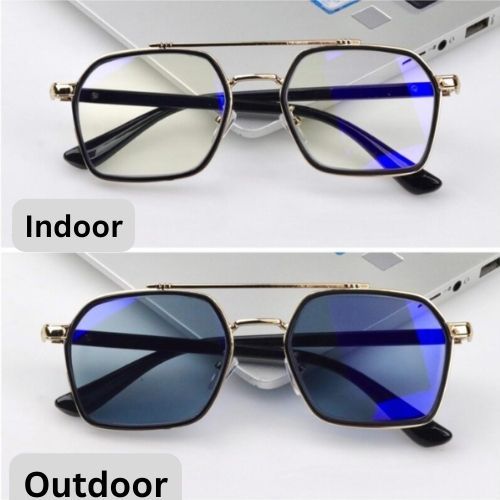 Anti Blue Light Transition Glasses | UV Protection & Stylish Computer Eyewear