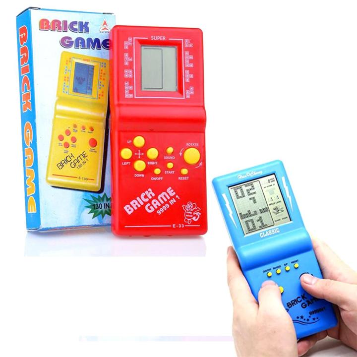 Brick Game Toy for Kids / Kids Hand Video Game / Portable Indoor and Outdoor Brick Game / Birthday Return Gift Boys & Girls / ( Multicolour )