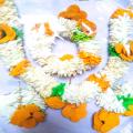 Artificial Flower mehndi Set - Flower Jewelry Set for Girls/Women. 