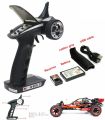 Flysky FS-GT2B 2.4G 3-Channels Remote control transmitter receiver buggy. 